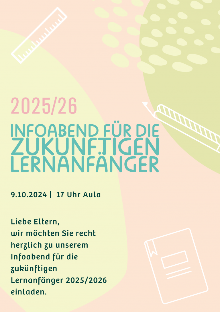 Infoabend Lernanfänger 2025/2026
